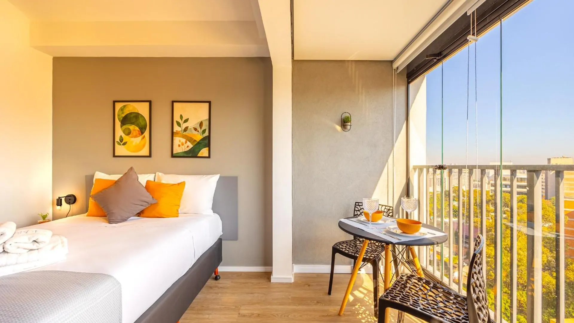 Apartmán Easy Star - Studio Com Vista Livre Na Vila Mariana - Jb03I São Paulo